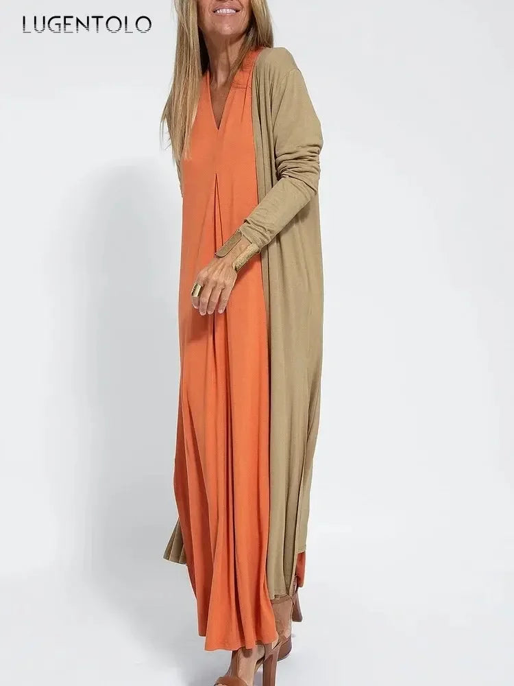 Robe élégante et fluide pour femmes